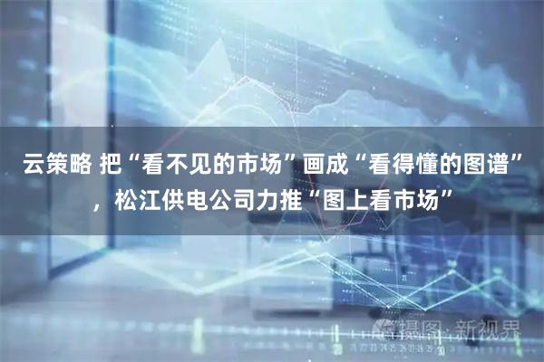 云策略 把“看不见的市场”画成“看得懂的图谱”，松江供电公司力推“图上看市场”